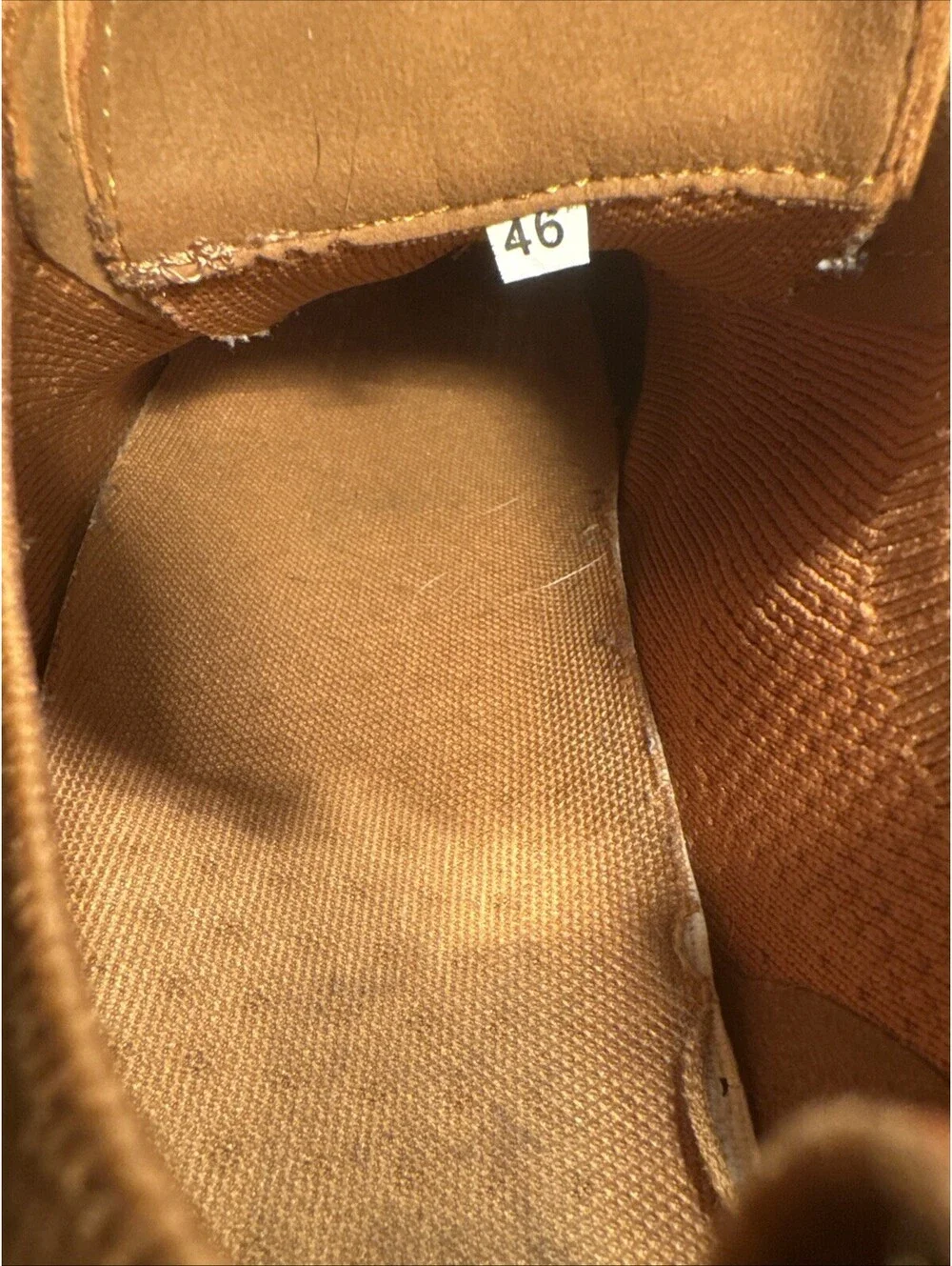Men’s Brown Oxford Breathable Mesh Walking Business Casual Size 12